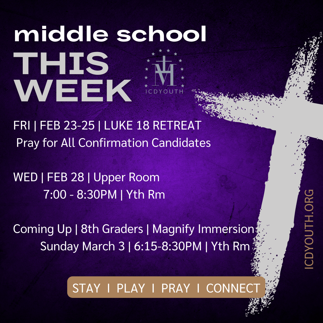 Middle School Youth Ministry